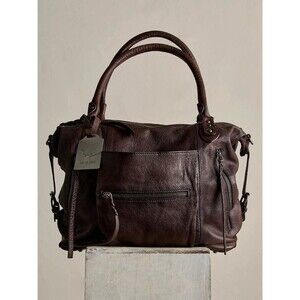 FREE PEOPLE We The Free Emerson Tote In Bitter Bark NWT